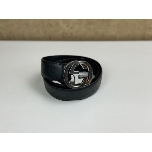 GUCCI 411924 SIGNATURE LEATHER BELT